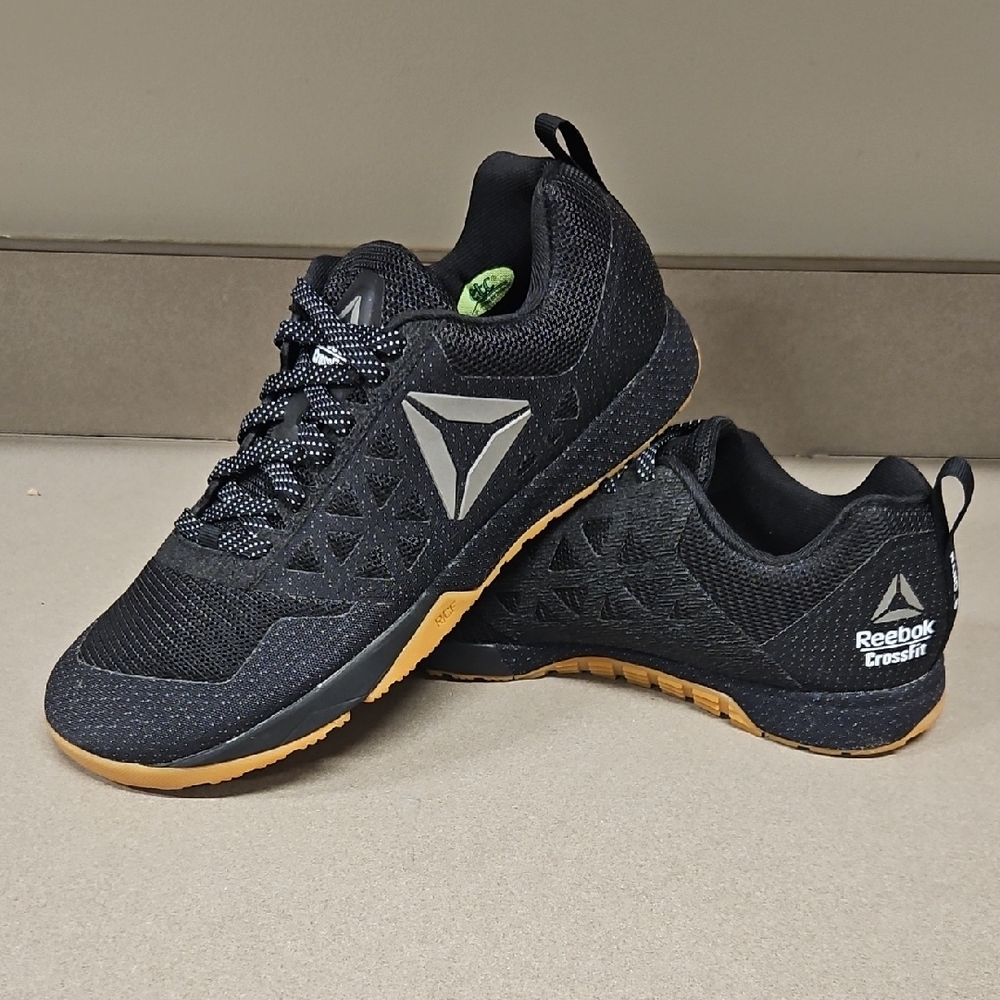 Reebok Crossfit Nano 6.0 Black and Gum CrossFit Training Sneakers